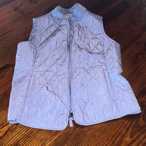 Talbots Quilted Vest Petite Medium